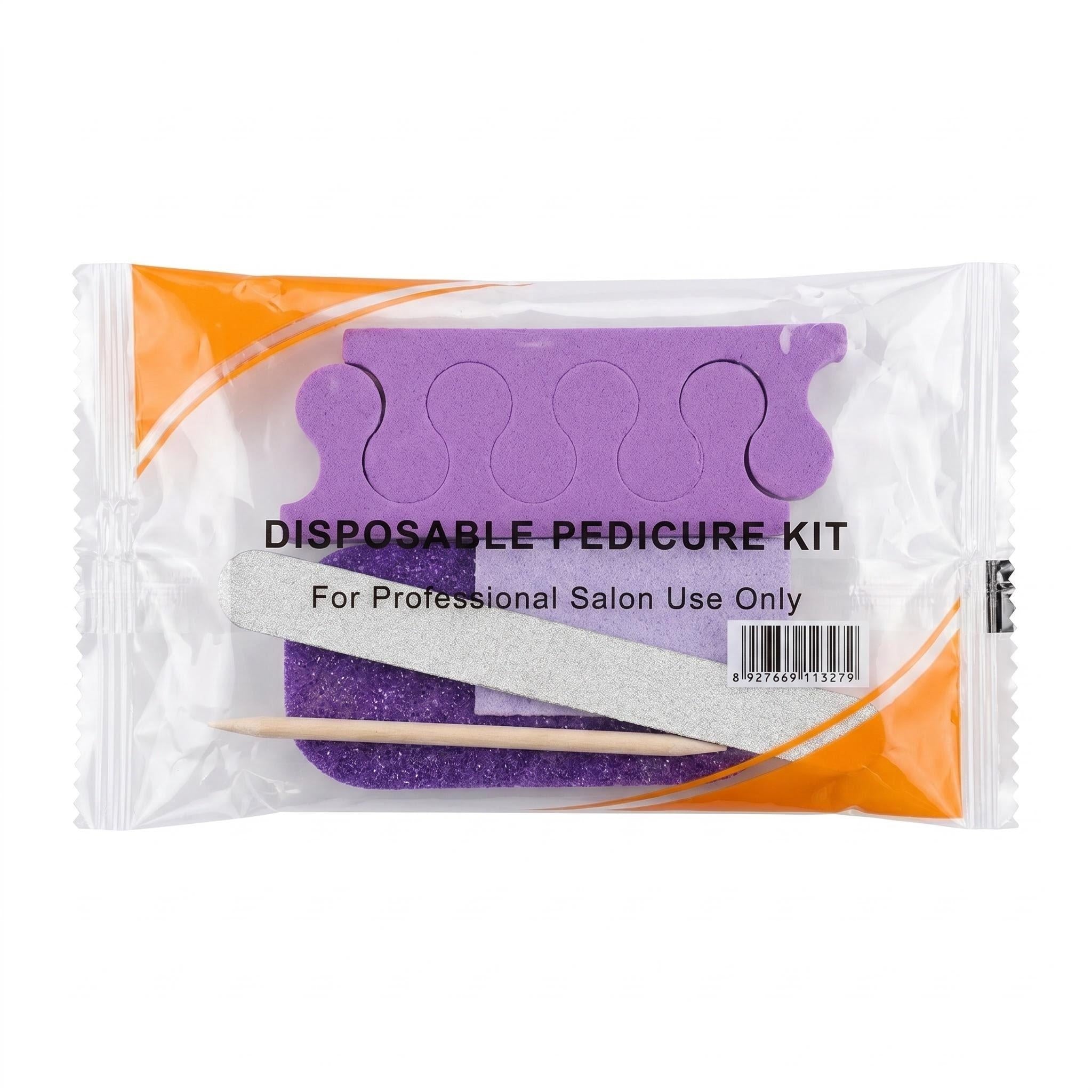 Disposable Pedicure Kit – 5PCS Professional Salon Set (100sets)