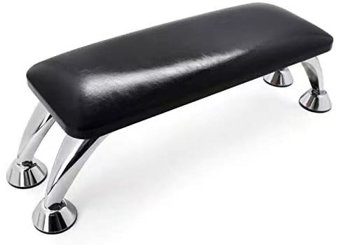 Ergonomic Manicure Nail Arm Rest with Phone Holder – Flat Shaped Hand Support for Nail Techs & Professional Nail Salons