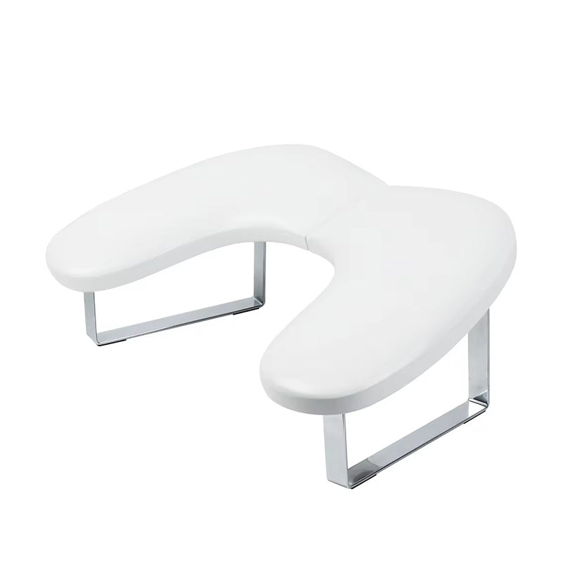 Professional U-Shaped Nail Arm Rest with Adjustable Phone Holder – Ergonomic Manicure Hand Support for Nail Technicians & Nail Salon Workstations