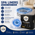 Professional Disposable Pedicure Spa Liners – Leak-Proof Single Use Bowl Covers-400pcs/Package