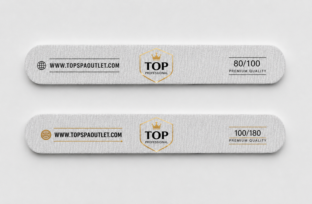 Professional Nail Files For Modern Nail Salons 80/100 Grit (100pcs)