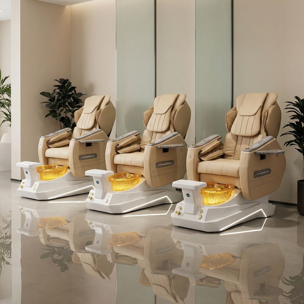 Grand Pedicure Spa Chair | Custom Nail Salon Spa Chair Manufacturer