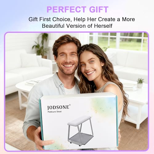 Professional Pedicure Foot Rest with Wheels – Ergonomic Foot Support Stand for Nail Salon Pedicure Service