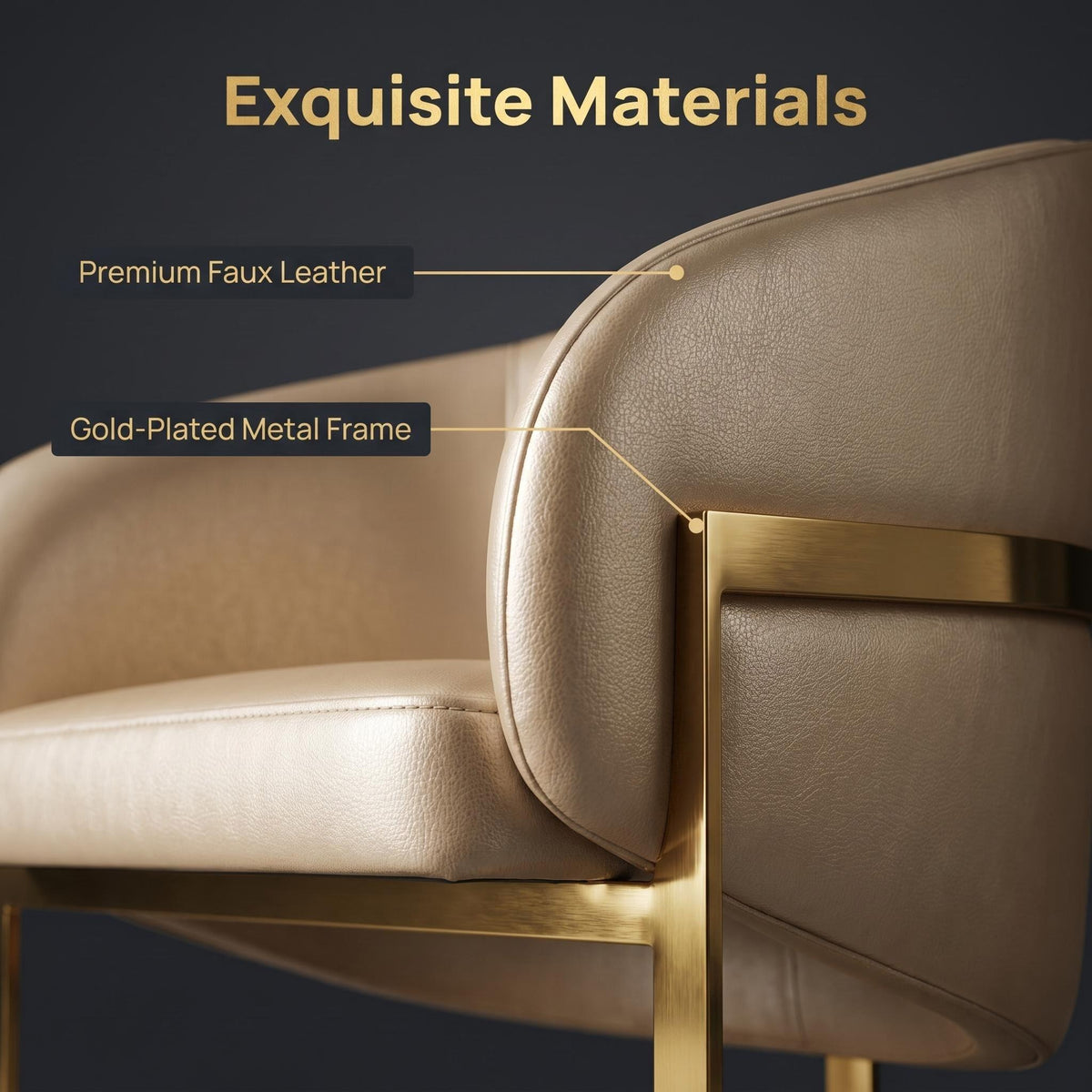 5016 Salon Chair Set – Guest Chair & Rolling Technician Chair