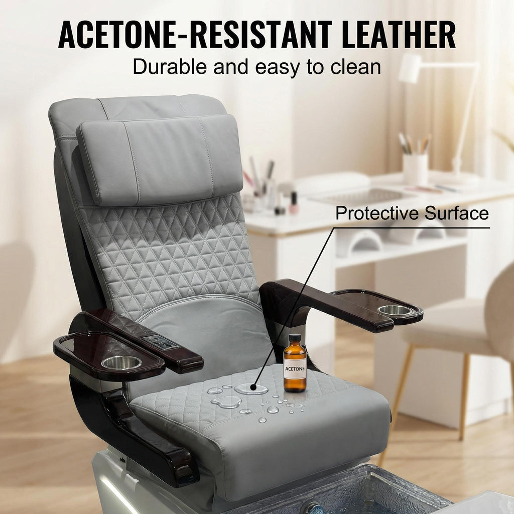 Commercial-grade pedicure spa chair built for comfort, durability, and style. Factory direct supply with customization and bulk pricing