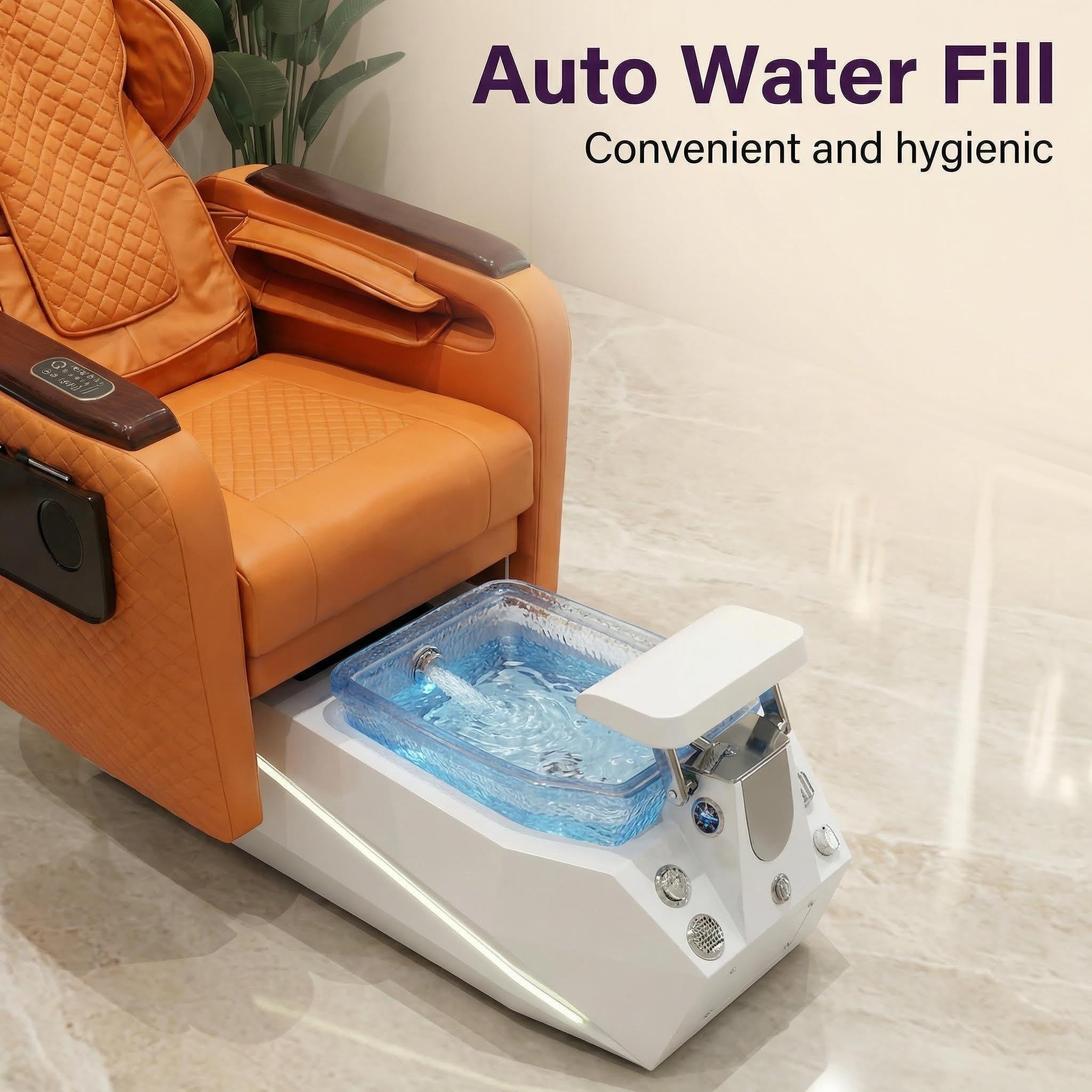 Grand Pedicure Spa Chair | Custom Nail Salon Spa Chair Manufacture