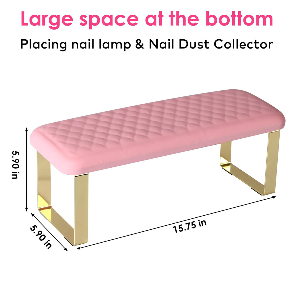Ergonomic Nail Arm Rest for Manicure | Professional Nail Salon Hand Cushion