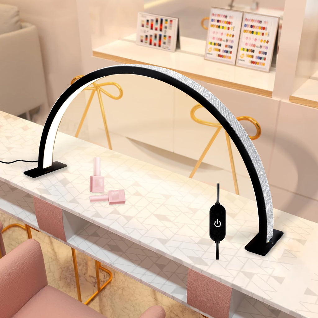 Half Moon Light Nail Lamp for Lash Eyelash Extension, Tattoo,Drawing