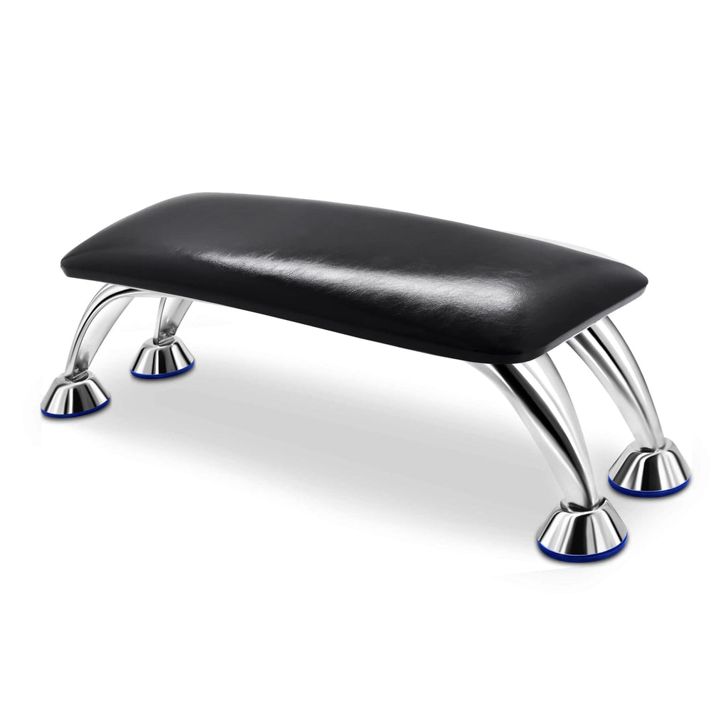 Ergonomic Manicure Nail Arm Rest with Phone Holder – Flat Shaped Hand Support for Nail Techs & Professional Nail Salons