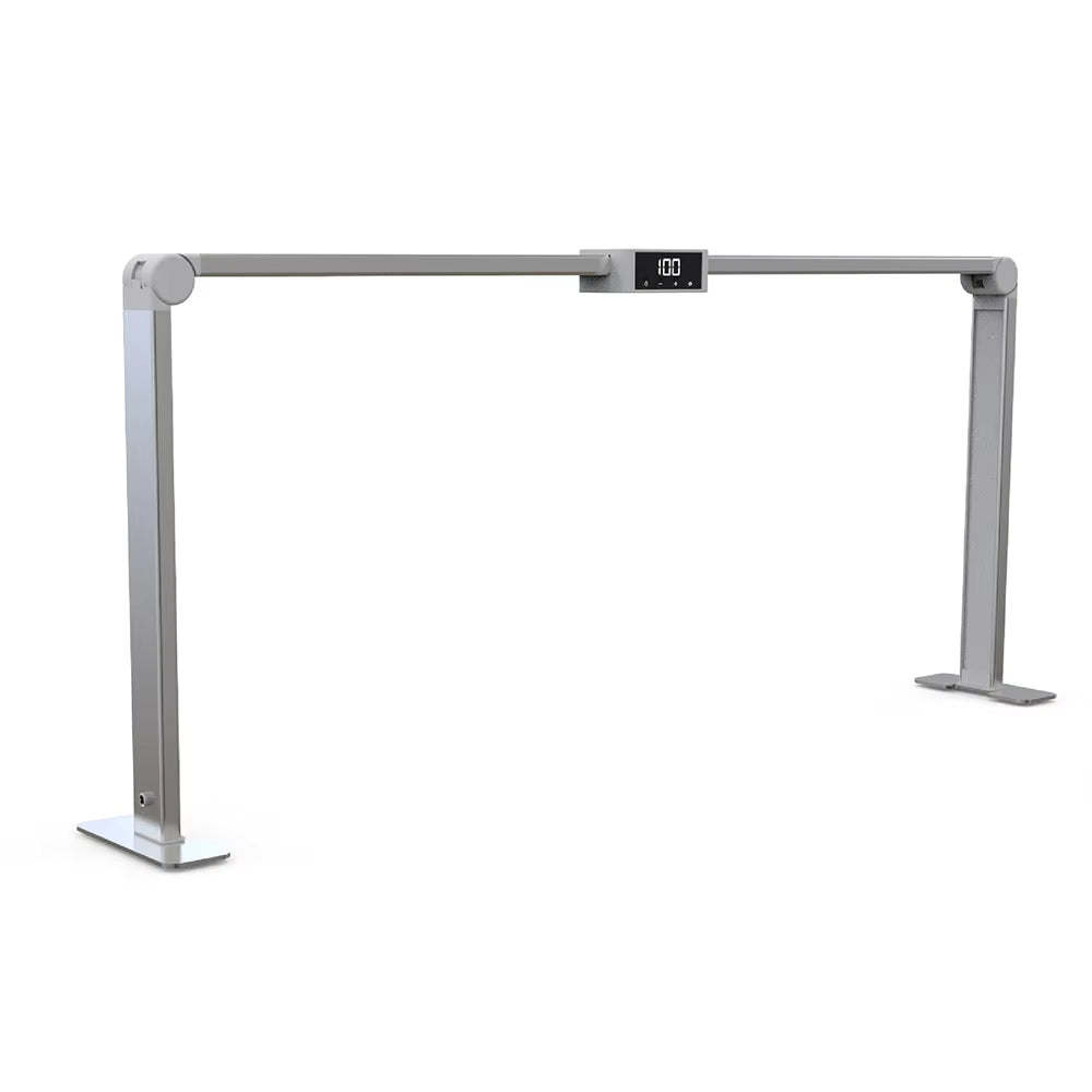 Foldable LED Square Table Lamp for Nail Stations Tatoo,Drawing,table work– Adjustable