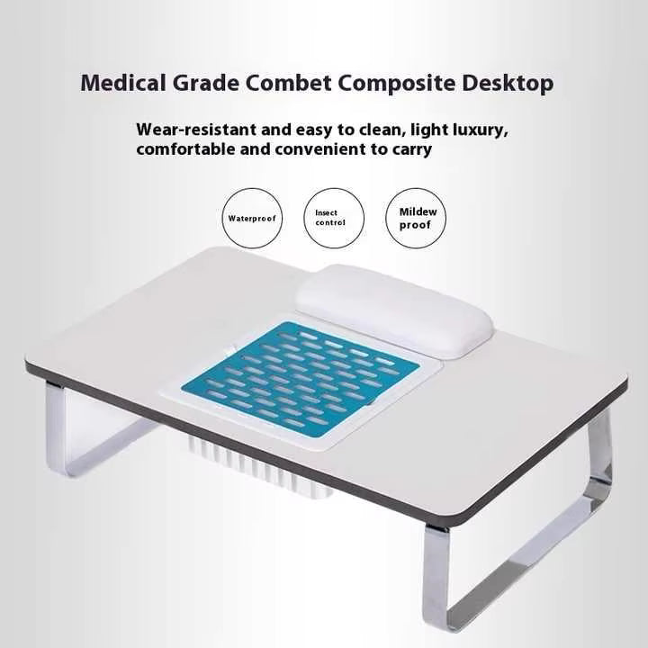 Mini Portable Nail Table for Home Service – Foldable Manicure