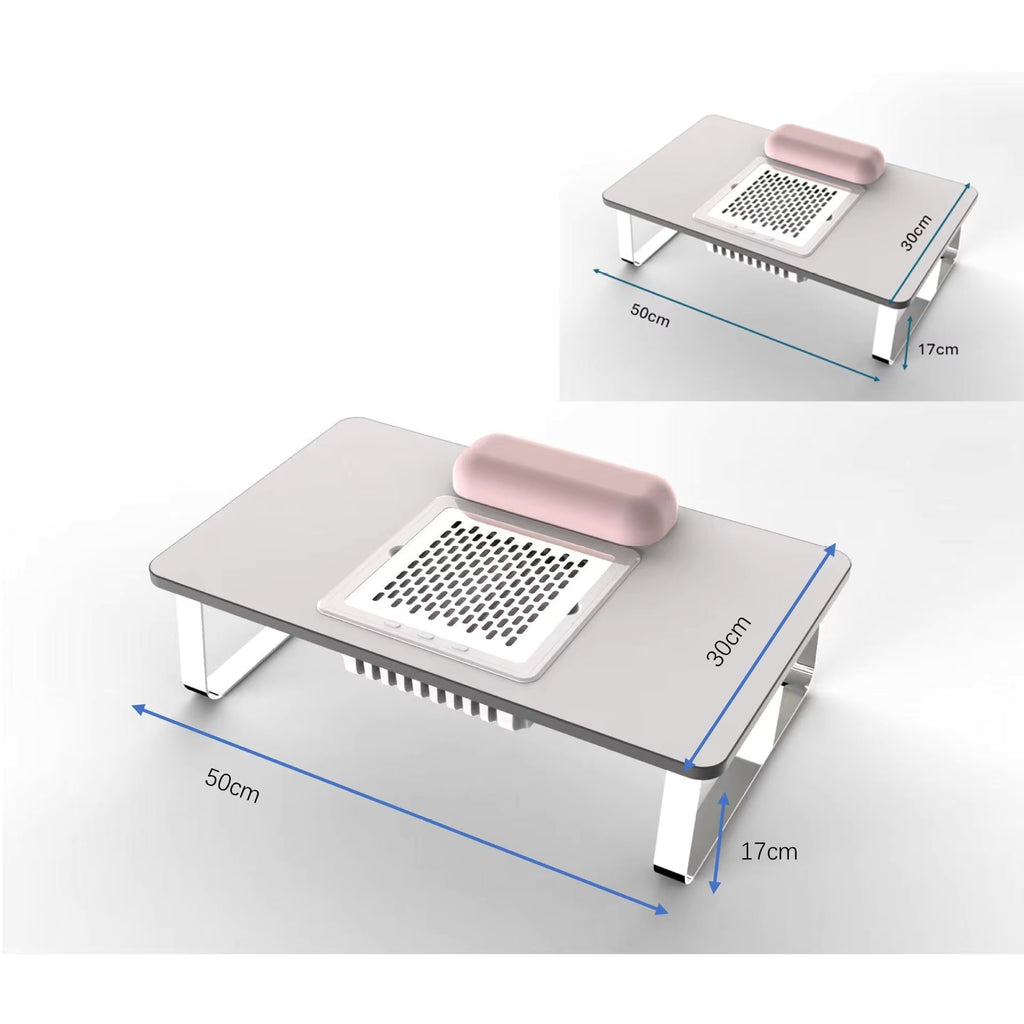 Mini Portable Nail Table for Home Service – Foldable Manicure