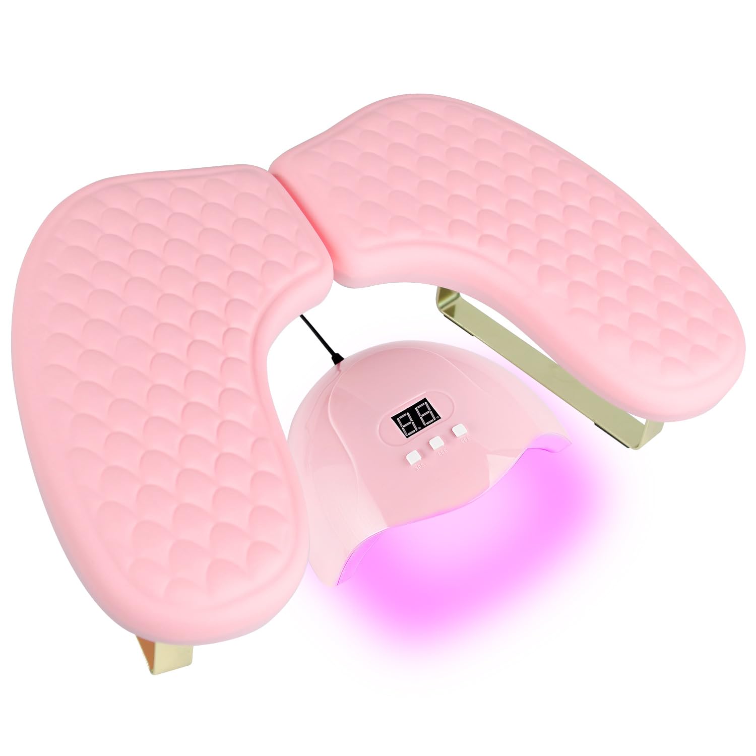 Ergonomic U-Shape Nail Arm Rest Pillow – Professional Manicure Hand Support Cushion