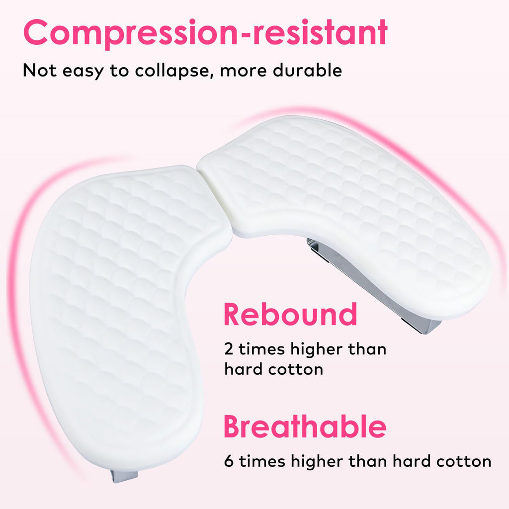 Ergonomic U-Shape Nail Arm Rest Pillow – Professional Manicure Hand Support Cushion