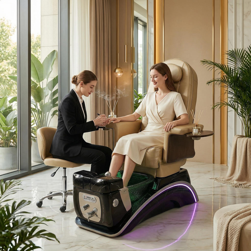 Luxury Full Massage Pedicure Spa Chair for Nail Salon