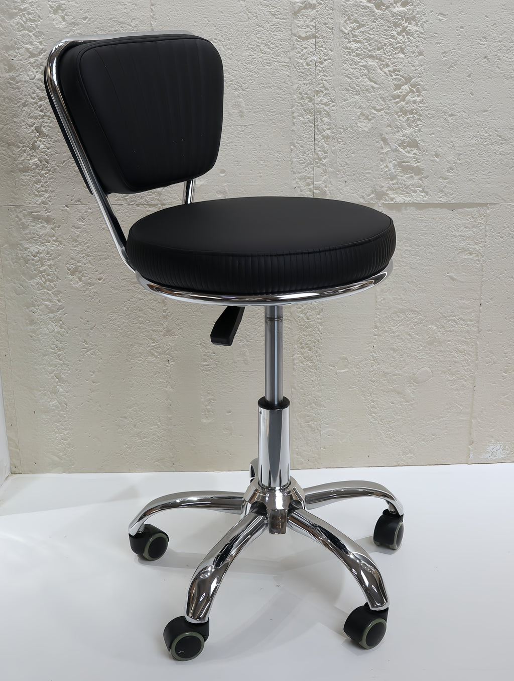 Extra Comfort & Smooth Mobility Pedi Stool Wheel stool