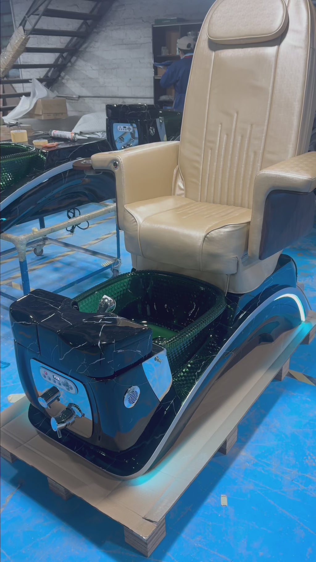 Luxury Full Massage Pedicure Spa Chair for Nail Salon