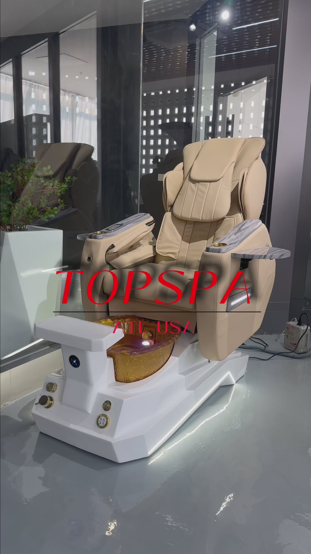 Grand Pedicure Spa Chair | Custom Nail Salon Spa Chair Manufacturer