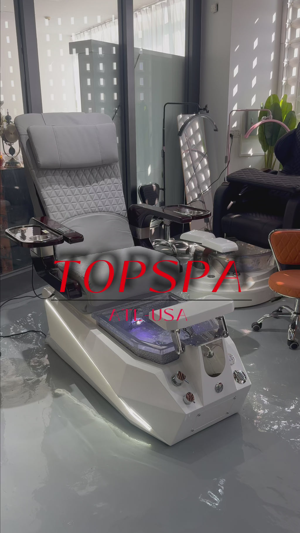 Commercial-grade pedicure spa chair built for comfort, durability, and style. Factory direct supply with customization and bulk pricing