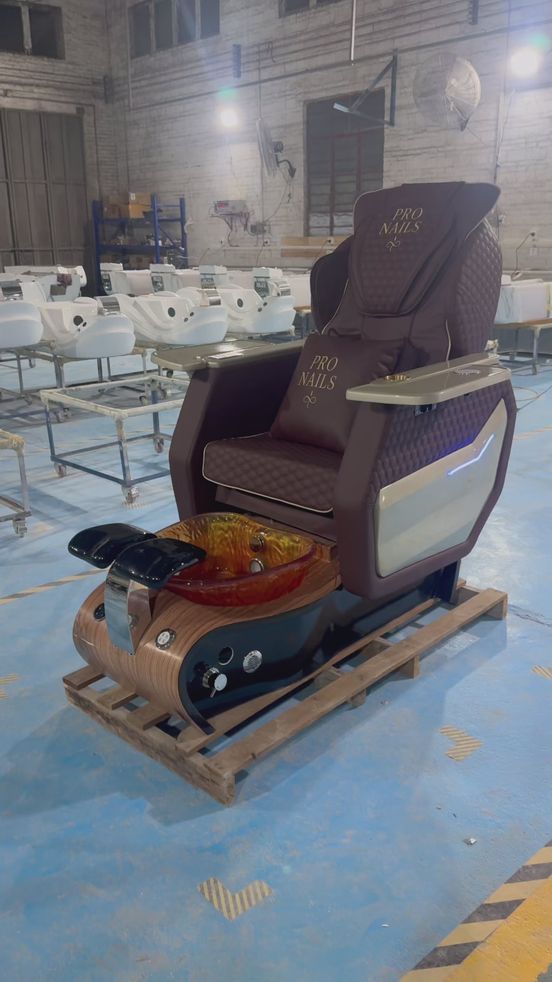 Luxury Spa Chair for Nail Salon | Full Body Massage Pedicure Chair